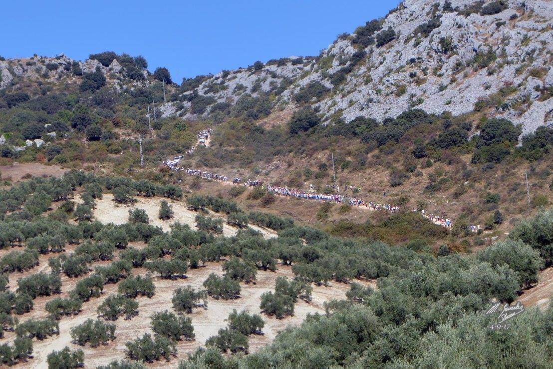 Fotos de la «Baja» de la Virgen de la Sierra 2017